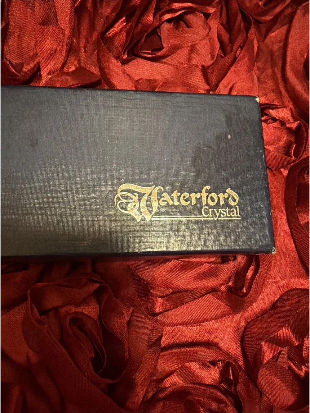 Vintage Waterford Crystal Handle Shaving Razor Shaver with Original Box Ireland